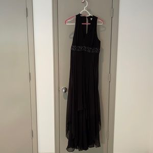 Rickie Freeman for Teri Jon Long Black Dress